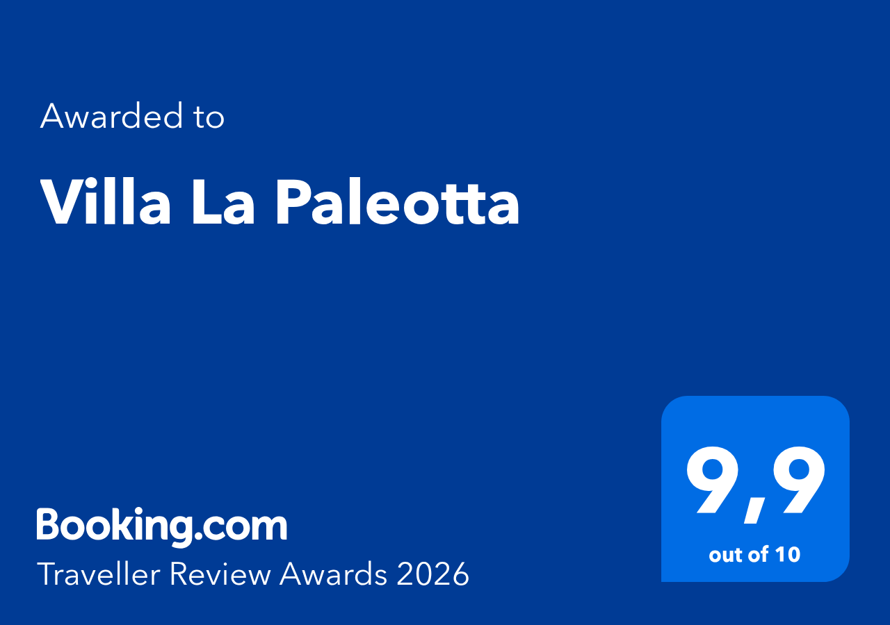Booking.com Traveller Review Awards 2026 – Villa La Paleotta