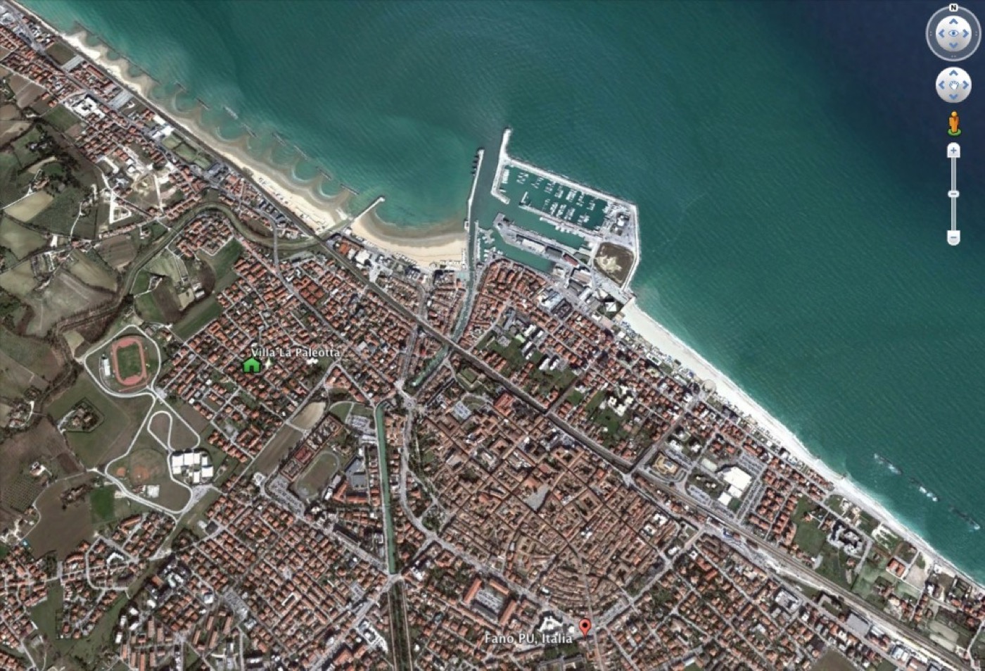 Posizione Villa La Paleotta su mappa